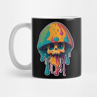 mushroom skull 01 Mug